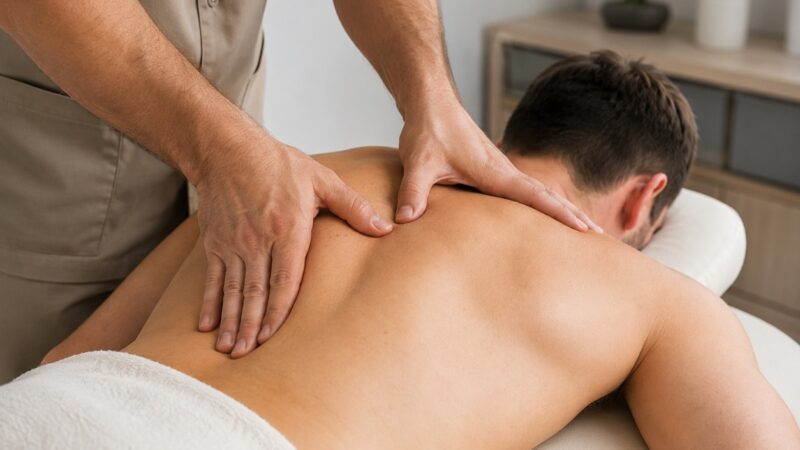 Ból pod lewą łopatką - co oznacza i kiedy się niepokoić? 6 Masaż okolicy lewej łopatki - terapia bólu pod lewą łopatką Kielce